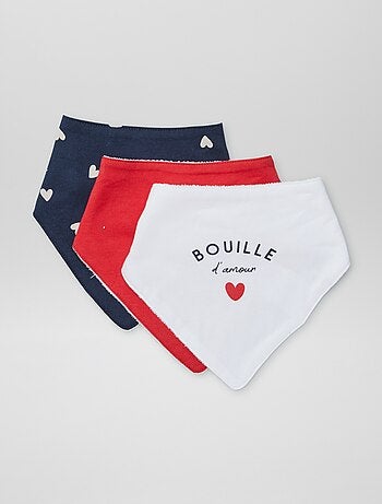 Pack de 3 baberos