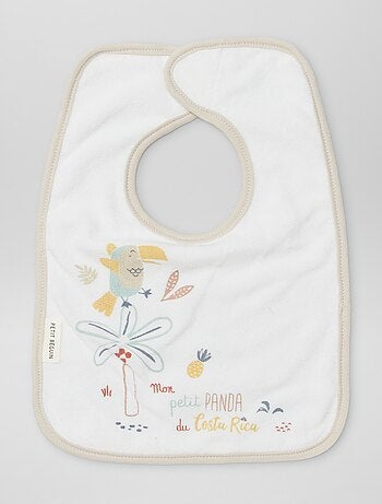 Pack de 3 baberos con velcro