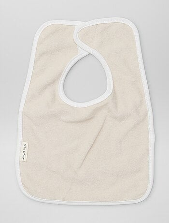 Pack de 3 baberos con velcro