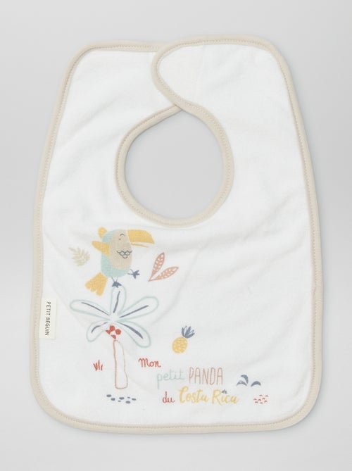 Pack de 3 baberos con velcro - Kiabi