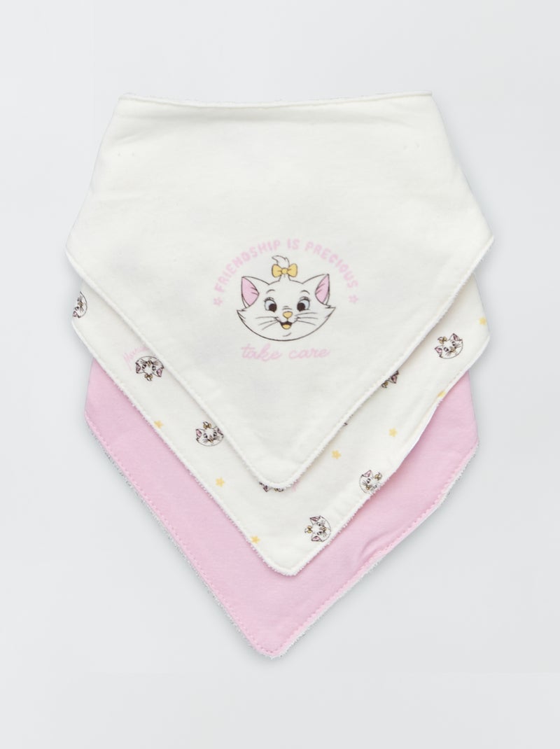 Pack de 3 baberos 'El Rey León' de 'Disney' ROSA - Kiabi