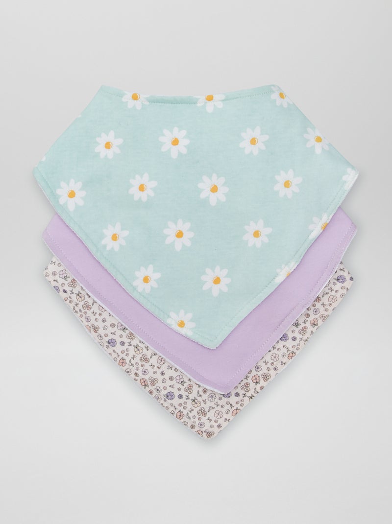Pack de 3 baberos ROSA - Kiabi