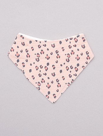 Pack de 3 baberos triangulares tipo pañuelo - Kiabi