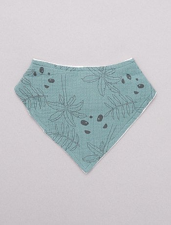 Pack de 3 baberos triangulares tipo pañuelo - Kiabi