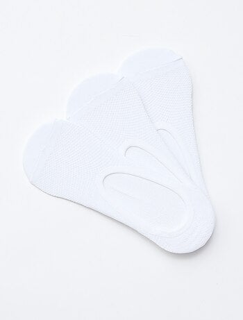 Pack de 3 bailarinas protectoras invisibles para pies