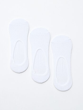 Pack de 3 bailarinas protectoras invisibles para pies