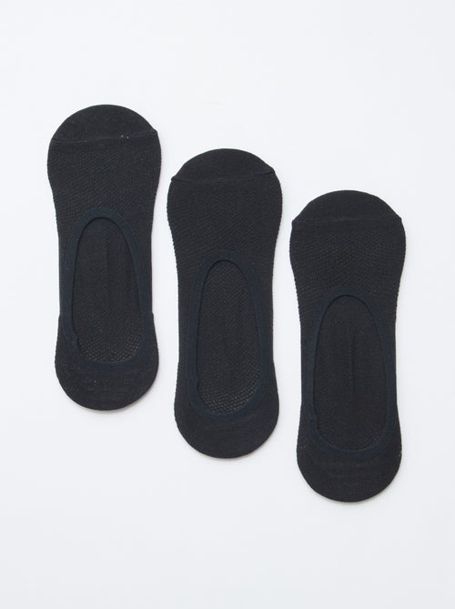 Pack de 3 bailarinas protectoras invisibles para pies - Kiabi