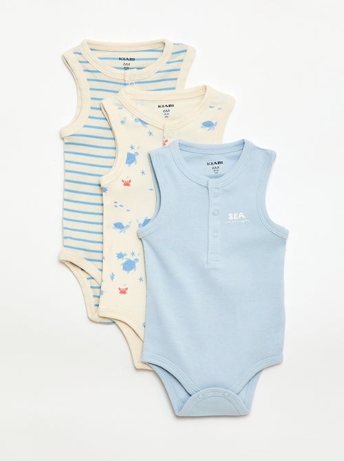 Pack de 3 bodies - 3 piezas - Kiabi
