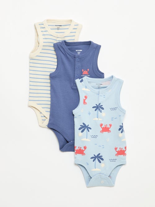 Pack de 3 bodies - 3 piezas - Kiabi