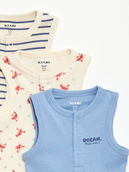 Pack de 3 bodies - 3 piezas - Kiabi