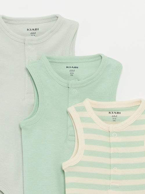 Pack de 3 bodies - 3 piezas - Kiabi