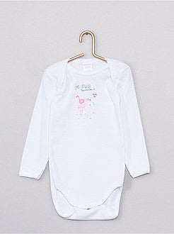 Pack de 3 bodies 'Absorba' - Kiabi