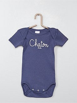 Pack de 3 bodies 'Absorba' tema 'gatitos' - Kiabi