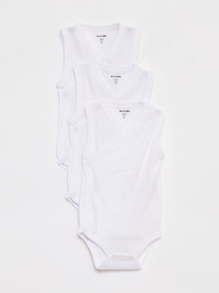 Pack de 3 bodies con automáticos - 3 piezas