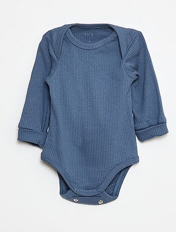 Pack de 3 bodies cuello americano y manga larga