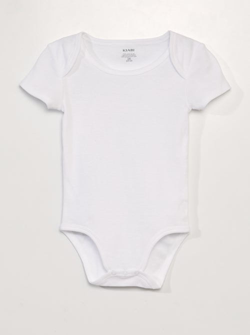 Pack de 3 bodies de algodón - colección fácil de poner - Kiabi