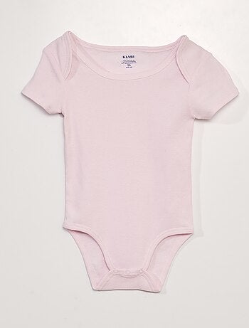 Pack de 3 bodies de algodón - Fácil de Poner