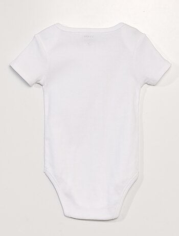 Pack de 3 bodies de algodón - Fácil de Poner