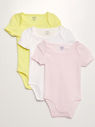 Pack de 3 bodies de algodón - So Easy