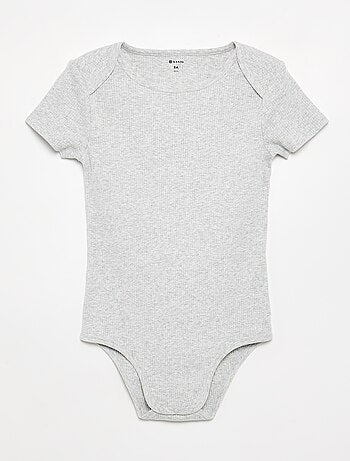 Pack de 3 bodies de canalé - colección fácil de poner