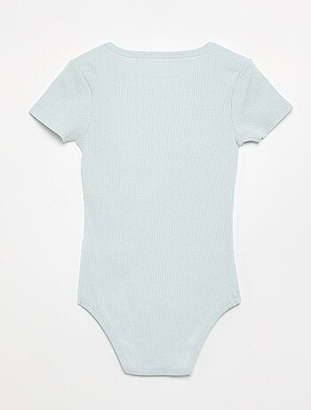 Pack de 3 bodies de canalé - colección fácil de poner