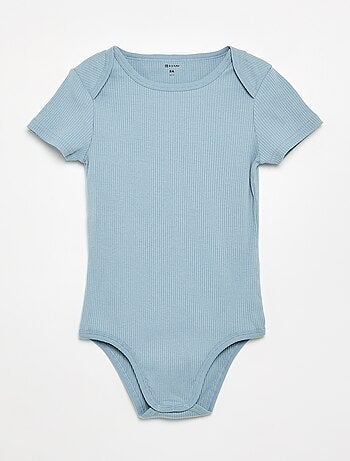 Pack de 3 bodies de canalé - colección fácil de poner