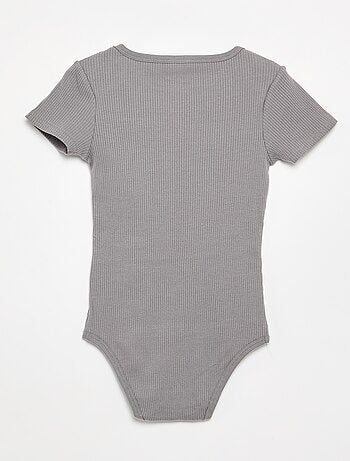 Pack de 3 bodies de canalé - colección fácil de poner