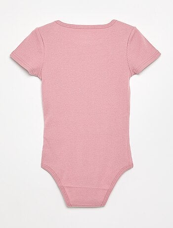 Pack de 3 bodies de canalé - colección fácil de poner