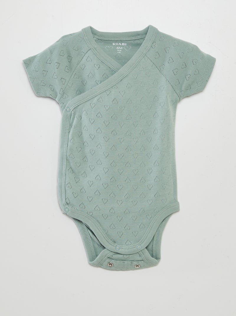 Pack de 3 bodies de canalé ROSA - Kiabi