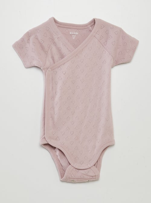 Pack de 3 bodies de canalé - Kiabi