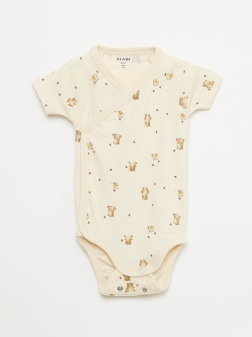 Pack de 3 bodies de manga corta - Kiabi