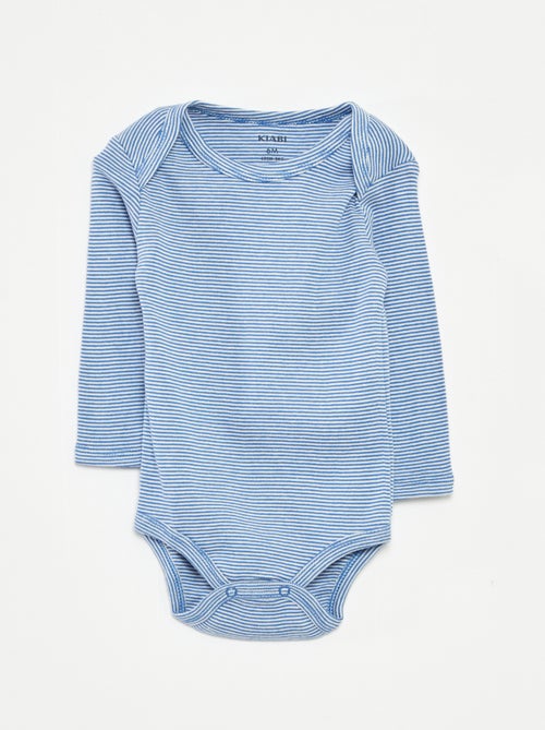 Pack de 3 bodies de manga larga - Kiabi