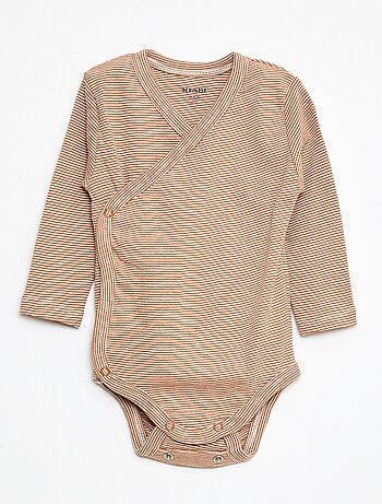 Pack de 3 bodies de manga larga con abertura a presión