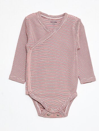 Pack de 3 bodies de manga larga con abertura a presión