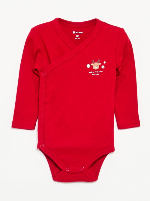 Pack de 3 bodies de Navidad - Kiabi