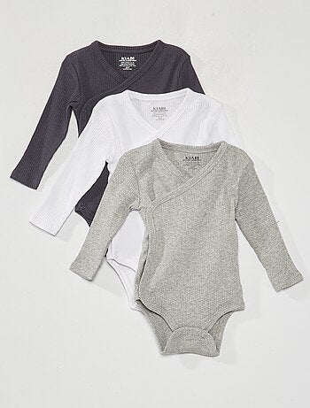 Sanetta Body En Paquete Doble Rojo Conjunto De Ropa Interior Para BebÃ