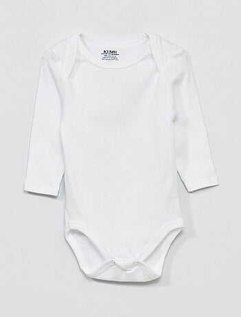 Pack de 3 bodies de punto jersey