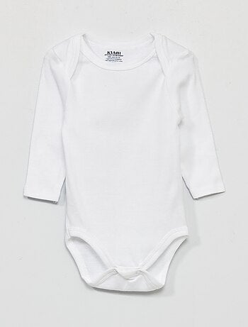 Pack de 3 bodies de punto jersey