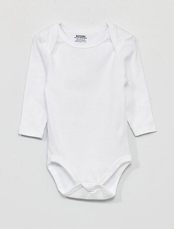 Pack de 3 bodies de punto jersey