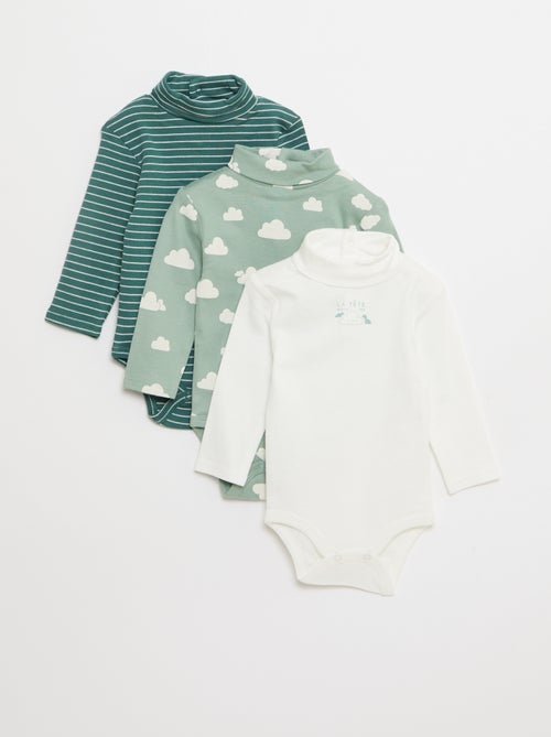 Pack de 3 bodies duraderos - Kiabi