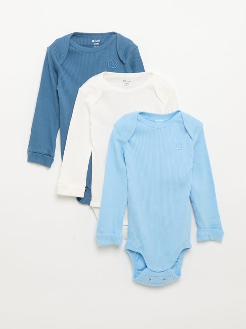 Pack de 3 bodies evolutivos - Kiabi - Kiabi