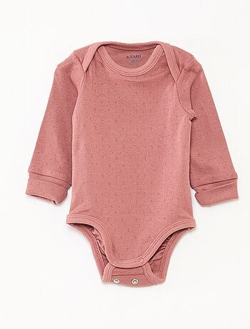 Pack de 3 bodies evolutivos de cuello americano y manga larga