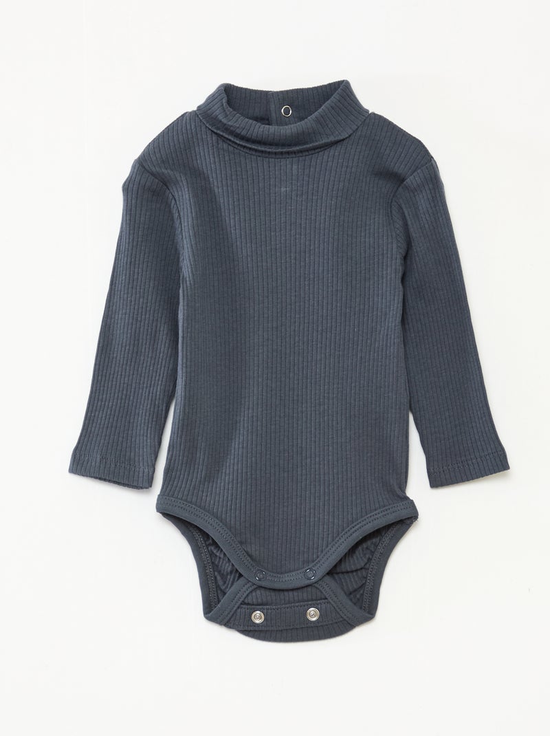 Pack de 3 bodies evolutivos de punto pointelle Beige - Kiabi