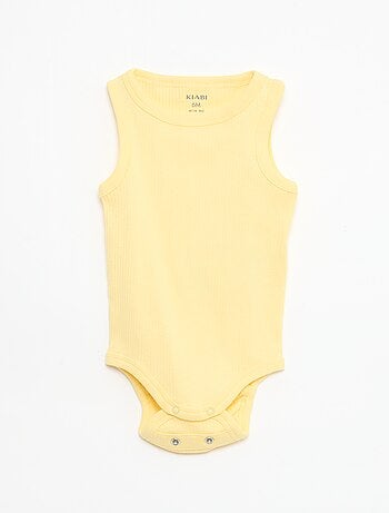 Pack de 3 bodies evolutivos de tirantes lisos