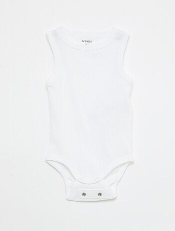 Pack de 3 bodies evolutivos de tirantes lisos