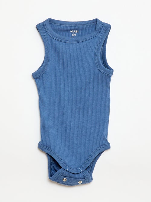 Pack de 3 bodies evolutivos de tirantes lisos - Kiabi
