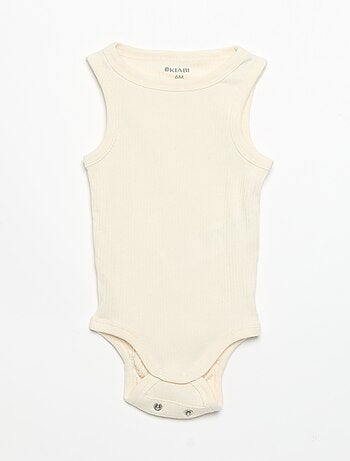 Pack de 3 bodies evolutivos de tirantes lisos