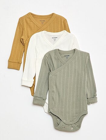 Pack de 3 bodies evolutivos