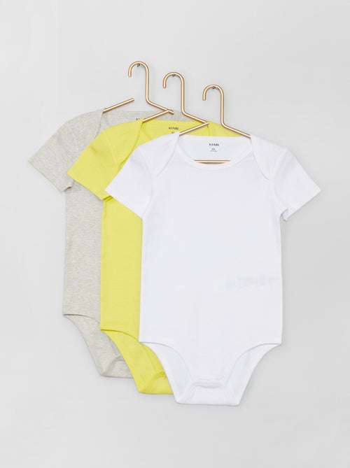 Pack de 3 bodies para niños con movilidad reducida - Kiabi