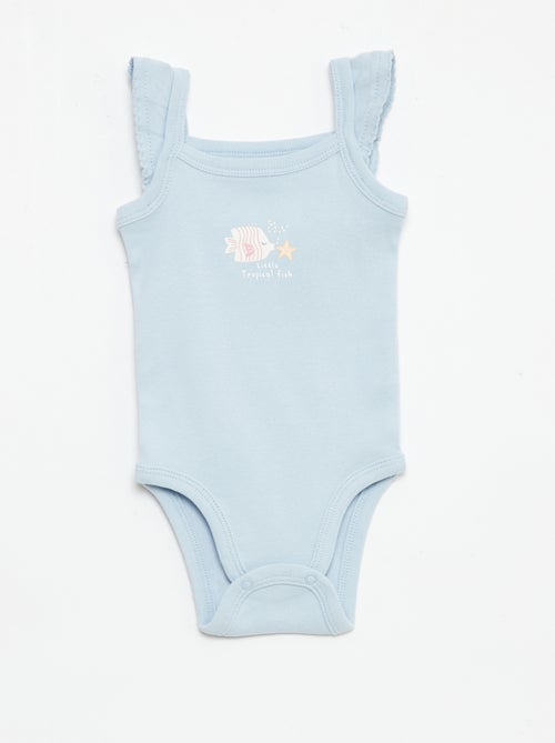 Pack de 3 bodies sin mangas - Kiabi